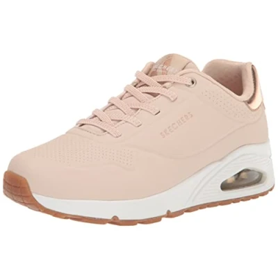 Abbildung von Skechers Sport UNO Sneaker low, Damen, Größe: 38.5, Natural/rose gold Schuhe