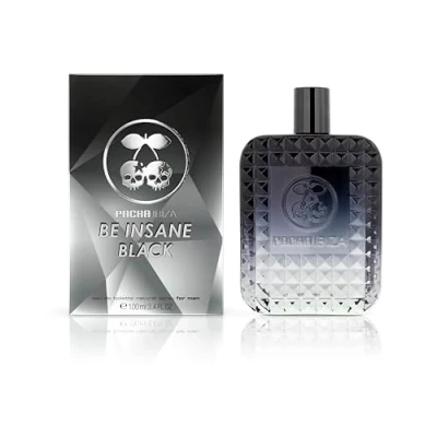 Abbildung von Pacha Ibiza Perfumes Be Insane Black, Eau de Toilette für Herren Langanhaltend Sexy, maskuliner und eleganter Duft Holzige Gewürznoten Ideal tagsüber 100 ml