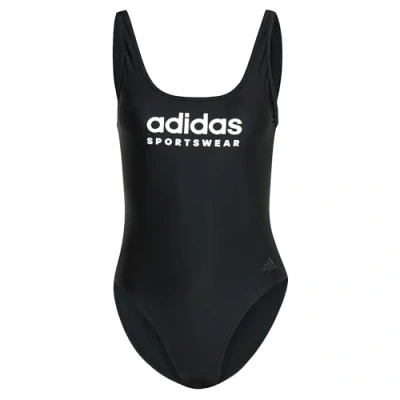 Abbildung von adidas Sportswear Uback Badeanzug Black white, Damen, Größe: 30, white