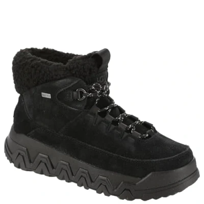 Abbildung von UGG Damen Terretrail Cozy Lace Mode Stiefel, Schwarz, 37 EU