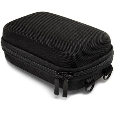 Abbildung von Baxxtar Pure Black L Kameratasche Hardcase für Kompaktkameras schwarz (Gurt und Gürtelschlaufe) CoolPix W100 CyberShot DSC HX90 HX95 HX99 Lumix TZ70 PowerShot SX720 Olympus/Om TG 7 6 ...