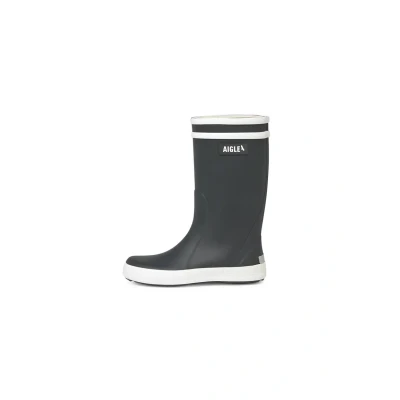 Abbildung von Aigle Lolly POP 2 Gummistiefel für Kinder, Größe: 30, Marine/blanc Schuhe