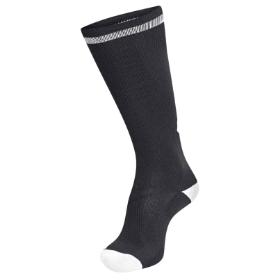 Abbildung von Hummel Elite Indoor Kniestrümpfe, Größe: 30 32, Black/white