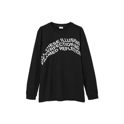 Abbildung von s.Oliver Langarmshirt für Kinder, Größe: 140, Schwarz