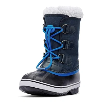 Abbildung von Sorel KIDS YOOT PAC NYLON WATERPROOF Schneestiefel für Unisex Kinder, Blau (Collegiate Navy x Super Blue) Youth, 39 EU