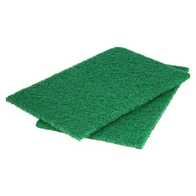 Abbildung von wolfcraft 2 Schleifvlies Pads 150 x 230 10 mm grob 5898000 Zum Anschleifen, Entrosten und Polieren von Holz Metall Oberflächen Körnung: 280