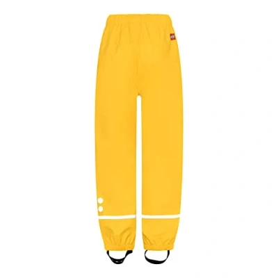 Abbildung von LEGO kidswear PUCK Unisex Regenhose für Kinder, Größe: 122, Yellow