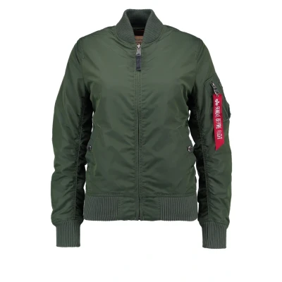 Abbildung von Alpha Industries MA1 TT WMN Bomberjacke, Damen, Größe: Medium, Sage green
