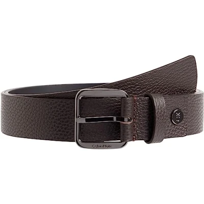 Abbildung von Calvin Klein Concise Gürtel, Herren, Größe: 95, Dark brown pebble