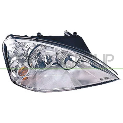 Abbildung von PRASCO FD1074903 Scheinwerfer rechts H1, H1/H7, H7 gelb für Rechtsverkehr mit Lampenträger FORD: MONDEO 3 Kombi