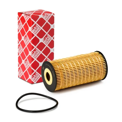 Abbildung von FEBI BILSTEIN 37319 Ölfilter mit Dichtring Filtereinsatz RENAULT: Kadjar, Talisman Grandtour, MERCEDES BENZ: Vito Tourer, NISSAN: Qashqai 2
