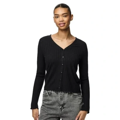 Abbildung von Pieces Pciris Strickjacke, Damen, Größe: XL, Black