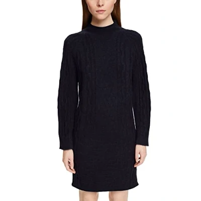 Abbildung von ESPRIT Damen 102EE1E329 Kleid, 404/NAVY 5, S