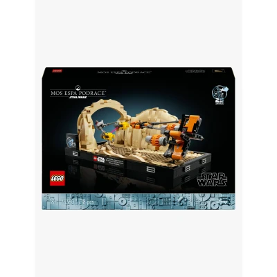 Abbildung von LEGO Star Wars 75380 Podrennen in Mos Espa Diorama