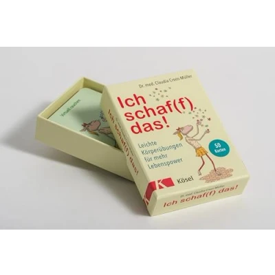 Abbildung von Ich schaf(f) das!: Leichte Körperübungen für mehr Lebenspower. 50 Karten Mit Stülpdeckelschachtel und Booklet (Claudia Croos Müller, Band 8)