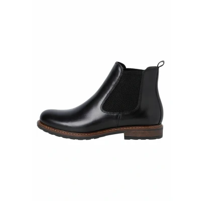 Abbildung von Tamaris Ankle Boot, Damen, Größe: 39, Black leather Schuhe