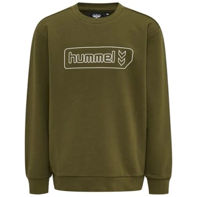 Abbildung von hummel Unisex Kinder Hmltomb Sweatshirt, Dark Olive, 134 EU