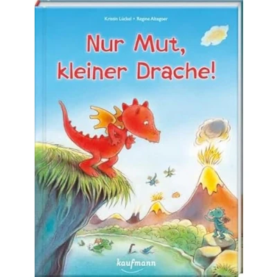 Abbildung von Nur Mut, kleiner Drache!: Ein Bilderbuch mit Pappseiten