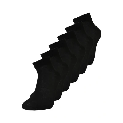 Abbildung von Fila Quarter Plain 6 PACK Socken, Größe: 35 38, Black