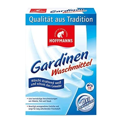 Abbildung von Hoffmanns Gardinenwaschmittel Fleckenentferner für frischen Duft und strahlendes Weiß 1 x 660 g