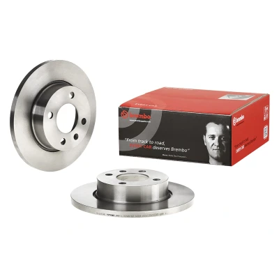 Abbildung von BREMBO 08.5243.10 Bremsscheibe 236 12,7 4 voll mit Schrauben