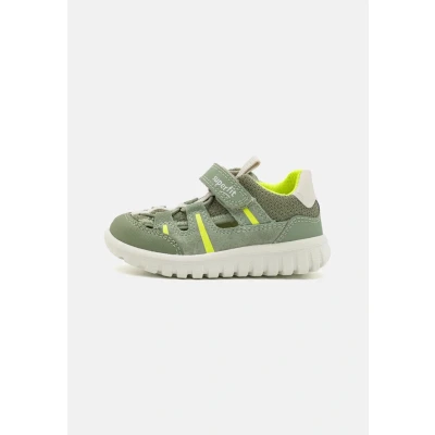 Abbildung von Superfit SPORT7 MINI Unisex Trekkingsandale für Kinder, Größe: 25, Hellgrün/gelb Schuhe