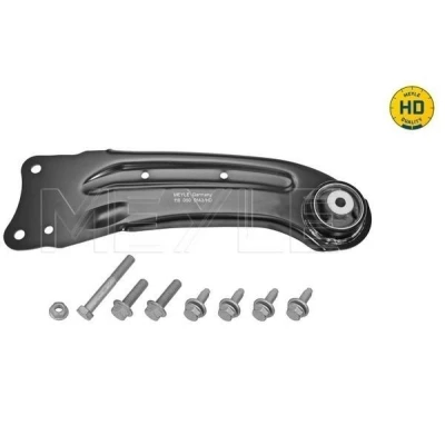 Abbildung von MEYLE 116 050 0143/HD Querlenker Quality mit Anbaumaterial Gummilager Hinterachse links Längslenker Stahlblech VOLKSWAGEN: Passat B7 Variant
