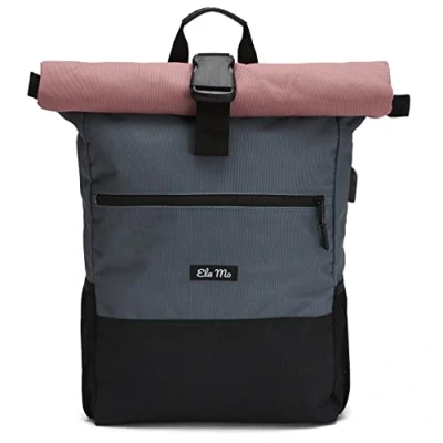 Abbildung von Ela Mo Rucksack Damen Schön, Komfortabel und Durchdacht 18 L (Salmon)