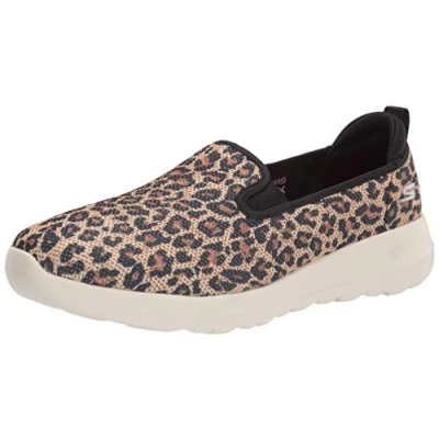 Abbildung von Skechers Damen Go Walk Joy Fiery Sneaker, Leopard, 39.5 EU