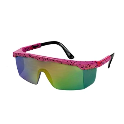 Abbildung von Wilbers &amp; Brille 80er Jahre, Retro Ski für Damen und Herren, rosa