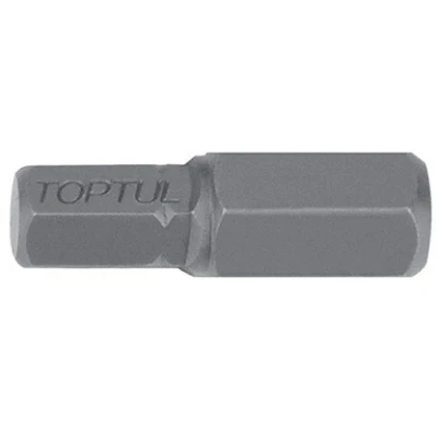 Abbildung von 6 Kant Schraubendrehereinsatz HEX TOPTUL 5/16 zoll 4 mm