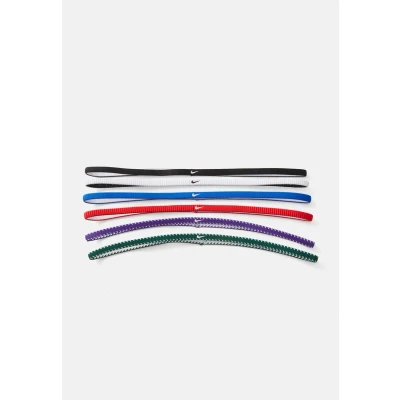 Abbildung von Nike Performance FLEX Classic SLIM Headbands 6 PACK Sonstige Accessoires, Damen, Größe: One Size, Game royal/university red/white