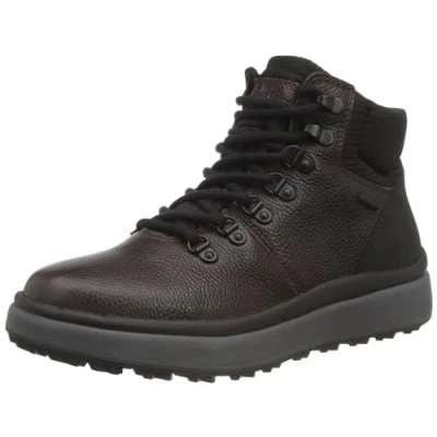 Abbildung von Geox U GRANITO + Grip B A Ankle Boot, Coffee, 40 EU
