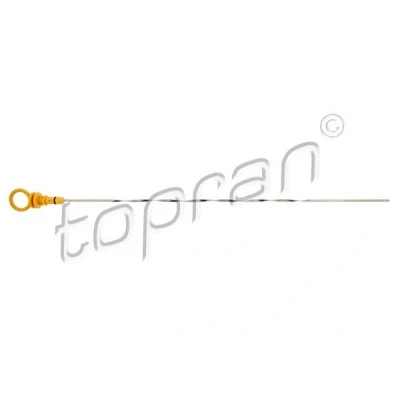Abbildung von TOPRAN 702 560 Ölmeßstab mit Dichtung gelb Kunststoff RENAULT: GRAND SCENIC 3