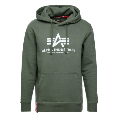 Abbildung von Alpha Industries Kapuzenpullover, Herren, Größe: Medium, Dark olive