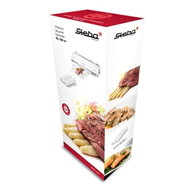 Abbildung von Steba 2 Premium Vakuumier Folienrollen, 28 x 600 cm