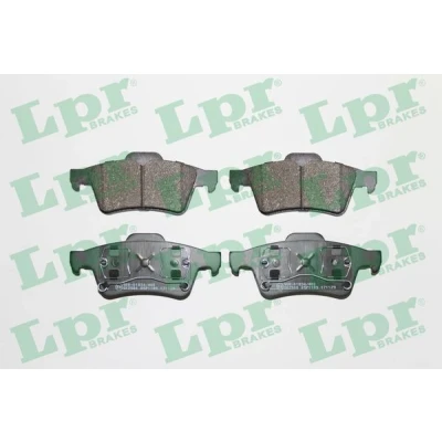 Abbildung von LPR 05P1189 Bremsbelagsatz FORD: Focus 2, 2 Kombi, Limousine, VOLVO: S40 II