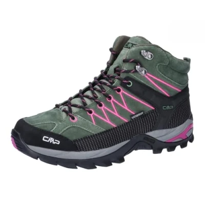 Abbildung von CMP Damen Rigel Mid Wmn Trekking Shoes Wp Traillaufschuh, Mineral Festival, 38 EU