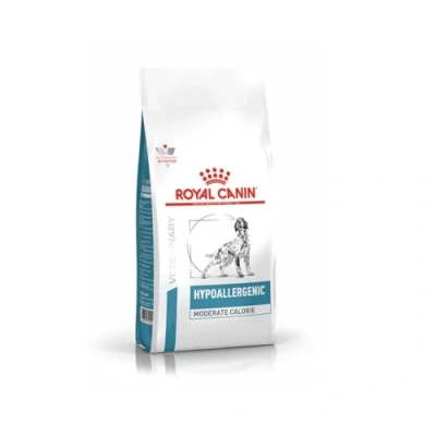 Abbildung von ROYAL CANIN Veterinary HYPOALLERGENIC MODERATE CALORIE 1,5 kg Diät Alleinfuttermittel für Hunde Zur Minderung von Ausgangserzeugnis und Nährstoffintoleranzerscheinungen