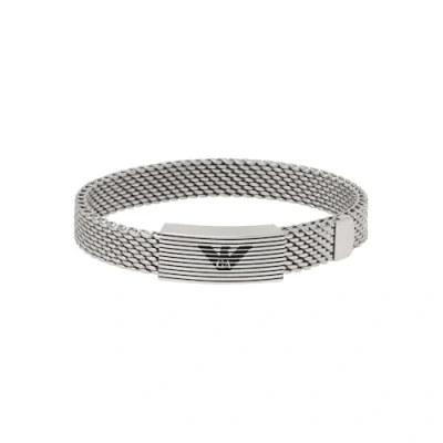Abbildung von Emporio Armani Eagle Armband silvercoloured, Herren, Größe: One Size, Silver coloured
