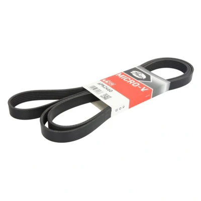 Abbildung von GATES Micro V 6PK2460 Keilrippenriemen 2460 6 Polyester, EPDM (Ethylen Propylen Dien Kautschuk) AUDI: A6 C6 Allroad, A4 B8 Avant, C7 Avant