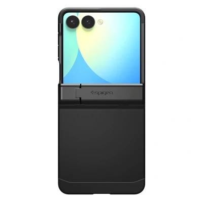 Abbildung von Spigen Tough Armor Pro MagFit Back Cover Schwarz Samsung Galaxy Z Flip 7