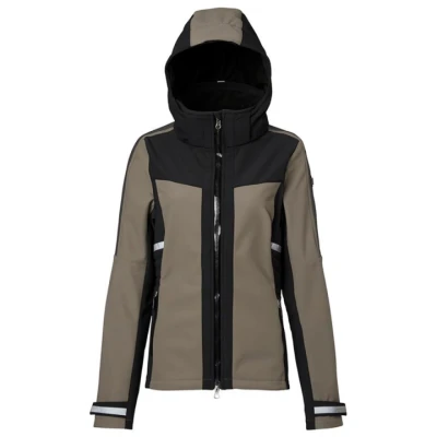 Abbildung von Mountain Horse Jacke Jen Softshell Urban Taupe