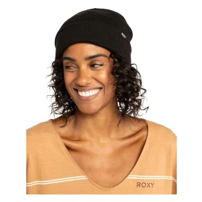 Abbildung von Roxy Women&#039;s Tropical Snow Beanie Cap, Anthracite, Einheitsgröße