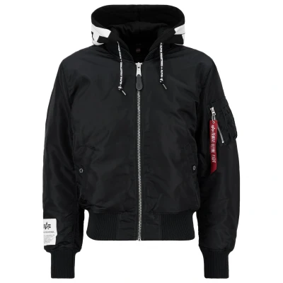 Abbildung von Alpha Industries Bomberjacke »Alpha Men Bomber Jackets MA 1 Zip Hood Print«