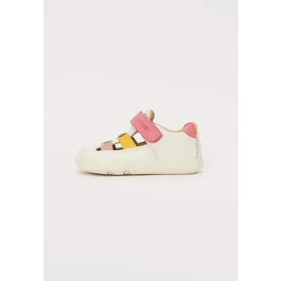 Abbildung von Geox Baby Mädchen B STEPPIEUP Girl A Sneaker, White/Dk Pink, 22 EU