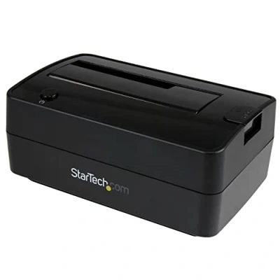 Abbildung von StarTech.com 1 Bay USB 3.1 / eSATA auf SATA Festplatten Dockingstation, Externer (10 Gbit/s) Dock, 2,5/3,5&quot; III HDD/SSD Top Loading Laufwerksschacht (SDOCKU313E)
