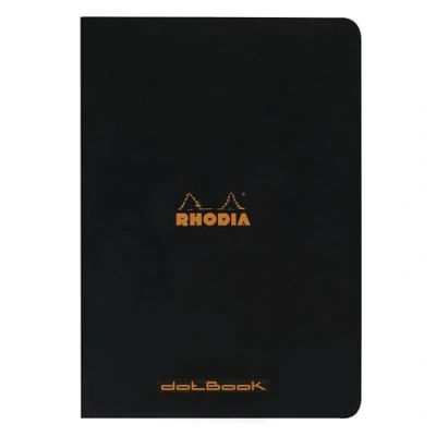 Abbildung von Rhodia 119166Cpack 10 Hefte A4 gepunktet 96 Seiten helles weißes Papier 80 g/m Umschlag aus beschichtetem Karton, weich, robust und wasserdicht