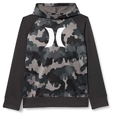 Abbildung von Hurley Jungen H2O Dri Solar Icon Pullover Sweatshirt, G33, 10 Jahre UK