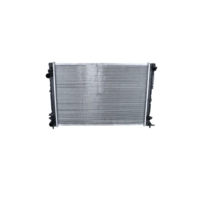 Abbildung von NRF 58242 Kühler, Motorkühlung Aluminium 635 425 18 mit Anbauteilen Kühlrippen gelötet RENAULT: ESPACE 3, LAGUNA 1